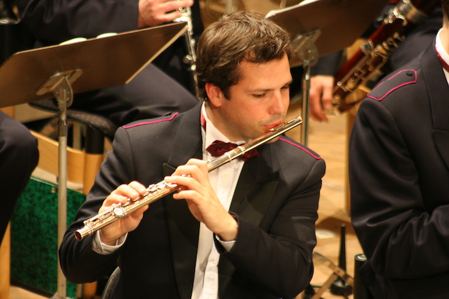 Yves Segers als fluitist